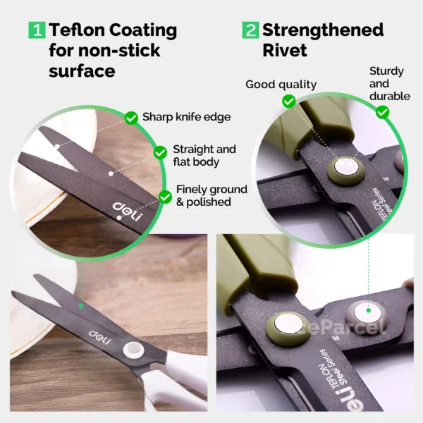 Deli Teflon Scissors - Image 5