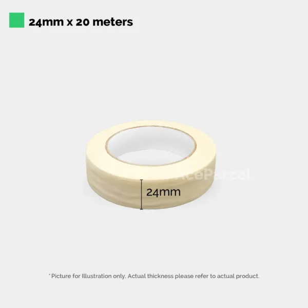 Masking Tape (3" Core) - White General-Purpose Tape - Image 3